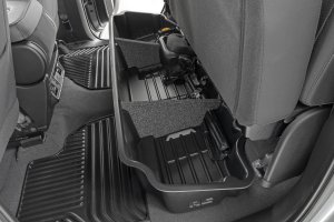 Chevrolet Silverado 2500 HD Under Seat Storage - Rear - Rough Country - Custom-Fit - '20-'24